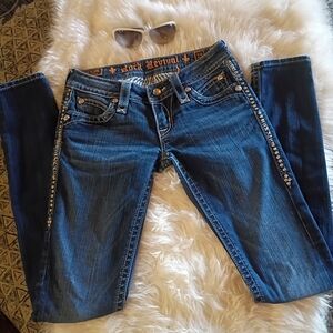 Rock Revival Embellished Skinny Jeans
